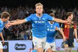 Hasil Liga Italia hingga Napoli ke puncak klasemen usai hajar Atalanta