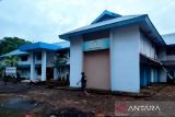Kantor sementara DPRD Makassar usai unjuk rasa maut