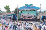 Ribuan jamaah padati halaman GOR Tuanku Rao, Pasaman ikuti tabligh akbar ustad Ucay Batubara
