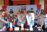 Polres OKU Timur musnahkan barang bukti 1 kilogram narkoba jenis sabu