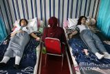 Jemput bola donor darah lingkungan sekolah di Palangka Raya