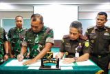 Kodam Merdeka-Kejati Sulut teken kerja sama penegakan hukum