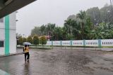 BMKG memprakirakan mayoritas wilayah hujan ringan hingga lebat