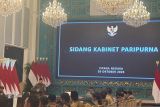 Prabowo: Setahun pemerintahan berhasil berkat kerja kolektif para menteri
