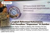Langkah reformasi kehumasan, Polri kenalkan Sispenmas di Sumbar