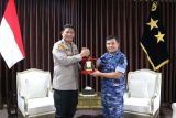Perkuat Sinergi TNI-Polri, Danlanud Anang Busra Silaturahmi Hangat dengan Kapolda Kaltara