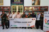 KAI Daop 6 salurkan bantuan TJSL ke Kodim 0734 Kota Yogyakarta