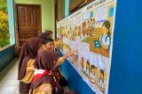 Tembok Literasi sebagai ruang ekspresi murid