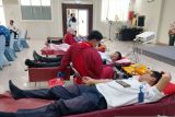 Hari Pahlawan, BBPOM Makassar aksi donor darah