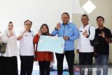 Wujudkan kepedulian, Bank Nagari Padang Panjang bantu Posyandu