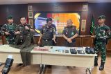 Jaksa gadungan bawa senpi hingga tipu Rp310 juta ditetapkan tersangka