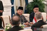 Prabowo perkuat hubungan Indonesia-Yordania