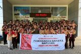 BNNP Sultra tanamkan karakter antinarkoba kepada peserta Jamda Pramuka