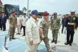 Prabowo antar kepulangan Raja Abdullah II