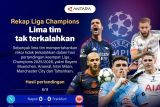 Rekap Liga Champions: Lima tim tak terkalahkan