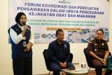Loka POM Mabar menggelar forum koordinasi cegah kejahatan obat-makanan