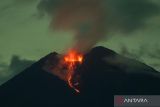 Gunung Semeru hari ini alami 16 kali erupsi, tinggi letusan capai 1.100 meter