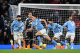 Berikut hasil Liga Inggris, Man City menang atas Leeds United