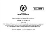 Presiden Prabowo sahkan UU Ekstradisi RI dan Rusia