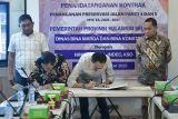 Pemprov Sulsel teken kontrak preservasi jalan senilai Rp1 triliun