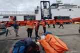 Kapal bantuan SAR tiba di Sibolga usai lima hari berlayar dari Jakarta