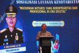 Kemenkum Sumbar percepat digitalisasi layanan Kenotariatan dorong profesionalisme Notaris