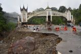 Kawasan jembatan kembar Padang Panjang pascabencana