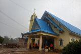 GP Ansor bantu bersihkan gereja HKBP terdampak banjir