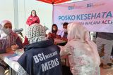 Update Bencana Aceh, BSI buka Posko kesehatan di Kuala Simpang