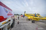 Direktur Utama Pertamina kawal pengiriman BBM ke Bener Meriah gunakan pesawat air tractor dari Kualanamu