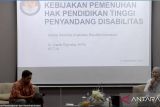 KND mendorong perlunya pendirian unit layanan disabilitas di perguruan tinggi