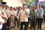Prabowo Targetkan Hunian Sementara Pengungsi Agam Rampung Satu Bulan