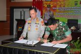 Polda Sulteng dan Kodam Palaka Wira kerja sama perkuat kamtibmas
