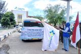 Kemenkes kembali melepas relawan kesehatan ke lokasi bencana Aceh