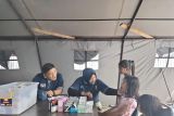 Polri gelar bakti kesehatan di Sumbar bantu tangani penyakit pascabencana banjir
