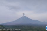 Gunung Semeru erupsi tiga kali dengan ketinggian letusan capai 900 meter hari ini