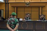 Danki A Yonif 834 Lettu Ahmad Faisal divonis 8 tahun penjara disertai pemecatan