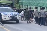 Polisi tangani kecelakaan truk tewaskan dua orang di Lampung Selatan