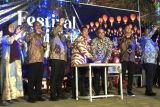 Pesona Taman Bank Jateng di Festival of Light Batang