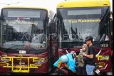 FOTO - Layanan bus Trans Mamminasata berhenti beroperasi