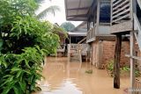 Ratusan rumah warga Gunung Meraksa OKU terendam banjir luapan sungai