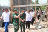 Pangdam XXIII/Palaka Wira tinjau progres pembangunan KDKMP di kabupaten Tolitoli