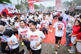 Ribuan pelari ikut ramaikan HS Run Lampung di Bandarlampung