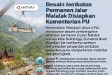 Desain Jembatan Permanen Jalur Malalak Disiapkan Kementerian PU