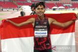 Meski belum pulih dari cedera, atlet para atletik Nur Ferry sabet emas kedua APG 2025