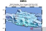 Gempa bumi terjadi di Pacitan magnitudo 5,7, tersa sampai Bali