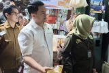 Satgas Pangan Polda Sumsel pantau sejumlah pasar tradisional Palembang