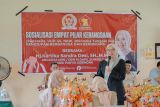 Anggota MPR RI 'Yuk Cici' gelar sosialisasi Empat Pilar Kebangsaan di SDN 2 Bayung Lencir
