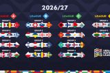 Inggris dan Spanyol satu grup di Nations League 2026/2027