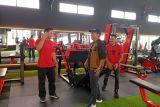 Peresmian squid gym fitness center di Pematang Kandis
